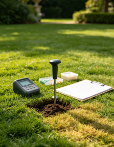 Lawn Health Diagnosis and Reporting