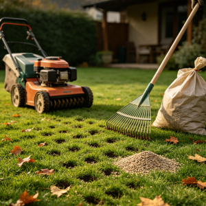 Spring and Autumn Deep Lawn Care