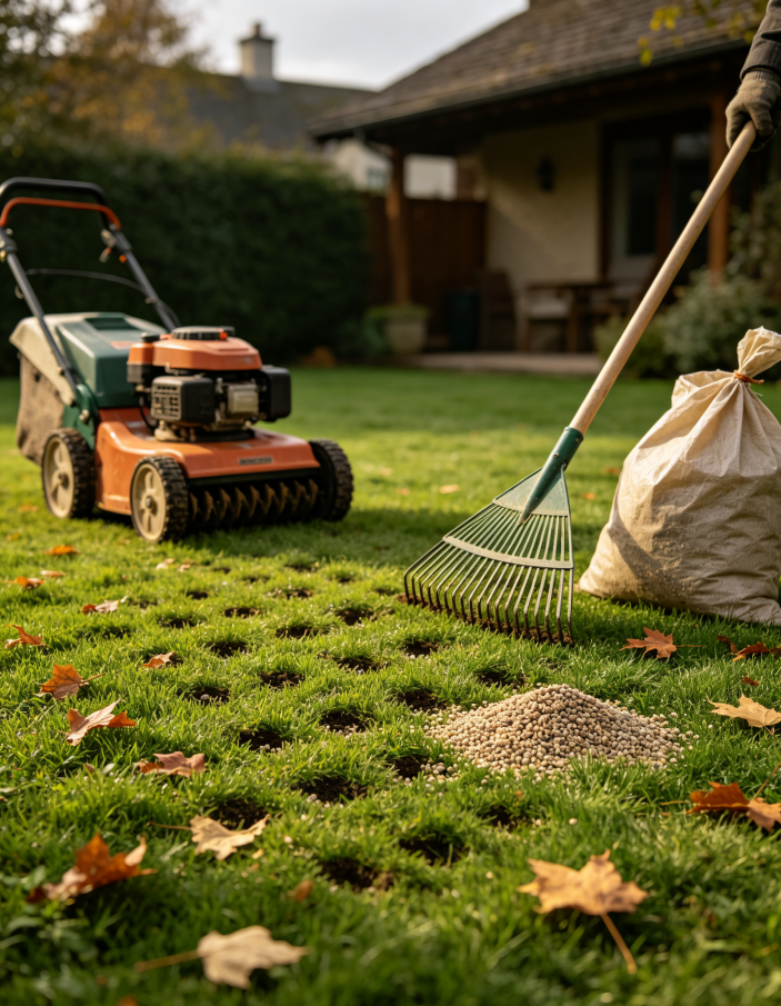 Spring and Autumn Deep Lawn Care