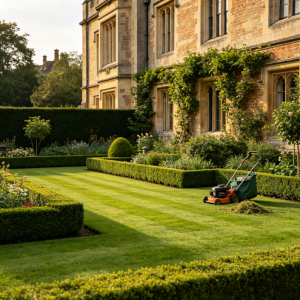 Historical Building Garden Lawn Maintenance